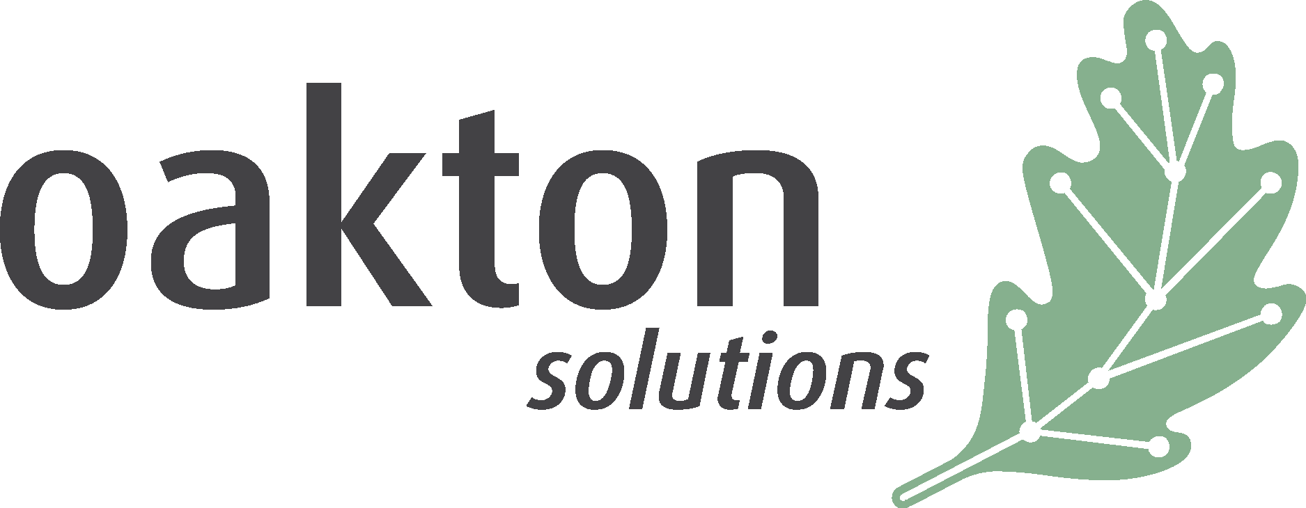 Oakton Solutions Logo Vector Logo